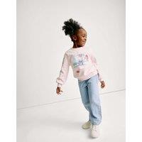 Wide Leg Denim Striped Jeans (2-16 Yrs)