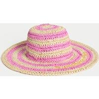 Kids Straw Wide Brim Hat (18 Mths-13 Yrs)