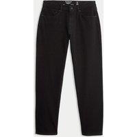 Autograph Straight Fit 360 Flex Stretch Jeans Black/Black
