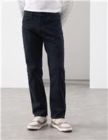 Autograph Straight Fit 360 Flex Stretch Jeans Black/Black