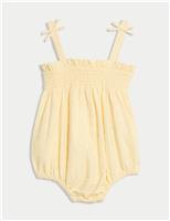 Pure Cotton Broderie Paddler (0-3 Yrs)
