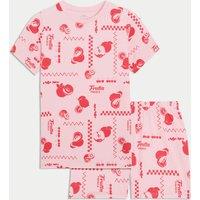 Kids Pure Cotton Fruit Graphic Short Pyjamas (1-16 Yrs)