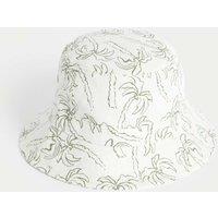 Kids Pure Cotton Print Bucket Hat (1-13 Yrs)
