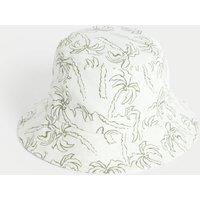 Kids Pure Cotton Print Bucket Hat (1-13 Yrs)