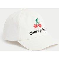 Kids Pure Cotton Slogan Baseball Cap (3-13 Yrs)