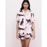 The Cat Print Shortie Set