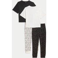 2pk Pure Cotton Animal Print Pyjamas (1-16 Yrs)