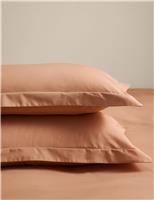 2pk Cotton Rich Oxford Pillowcases