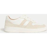 Leather Side Detail Trainers