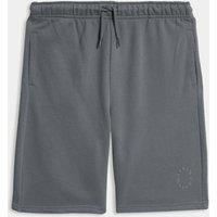 M&S Cotton Rich Elasticated Waist Shorts (6-16 Yrs) Dark Grey
