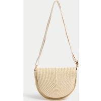 Kids Straw Cross Body Bag