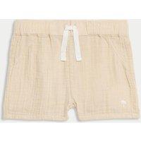 Pure Cotton Double Cloth Shorts (0-3 Yrs)