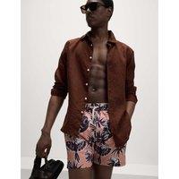 Quick Dry Toucan Print Swim shorts
