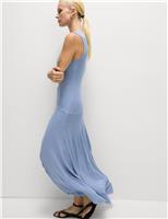 Jersey Midaxi Column Dress