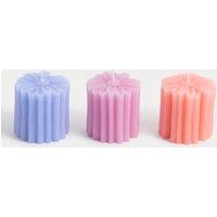 Set of 3 Mini Flower Candles