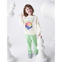 Cotton Rich Cannes Slogan Sweatshirt (2-16 Yrs)