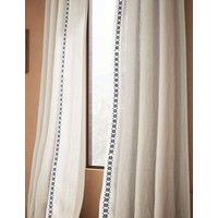 Pure Cotton Embroidered Sheer Curtains
