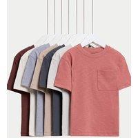 7pk Pure Cotton T-Shirts (2-8 Yrs)