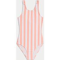 Striped Tie Detail Swimsuit (2-8 Yrs)