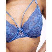Lindy Lace Wired Plunge Bra (F-H)