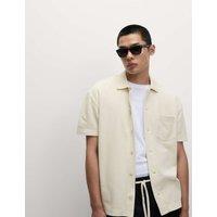 Relaxed Fit Pure Cotton Textured Polo Shirt