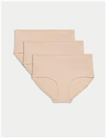 3pkNo VPL Cool Comfort Cotton High Rise Shorts