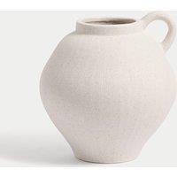 Small Ceramic Shaped Handle Vase