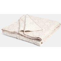 M&S X Fired Earth Pure Cotton Ikat Geometric Bedspread Malm