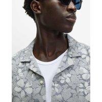 Regular Fit Cotton Rich Floral Short Sleeve Shirt