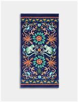 Pure Cotton Monkey Print Beach Towel