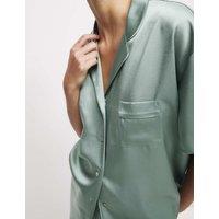 Dream Satin Revere Pyjama Top