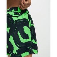 Quick Dry Printed Swim Shorts