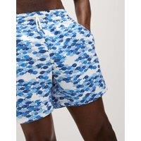 Quick Dry Printed Swim Shorts