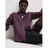 Pure Linen Garment Dye Shirt