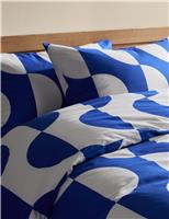 Cotton Blend Sliced Spot Geometric Bedding Set