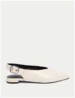 Flat Pointed Slingback Shoes