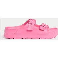 M&S Kids' Buckle Sandals (3 Large - 6 Large) Pink