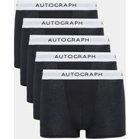 Autograph 5 Pack Supima Cotton Blend Hipsters Black Mix