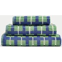 Pure Cotton Checked Towel