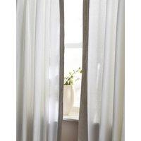 Tab Top Curtains with Stripe