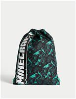 Kids Minecraft Drawstring Bag