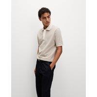 Cotton Rich Textured Polo Shirt