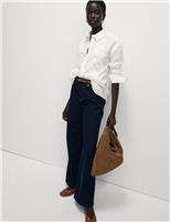 Pure Cotton Applique Button Through Shirt