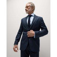 Regular Fit Check Suit Jacket