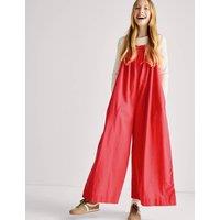 M&S Pure Cotton Striped Jumpsuit (2-16 Yrs) Red