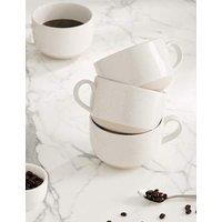Set of 4 Speckle Ceramic Cappuccino Cups