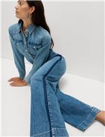 Premium High Rise Denim Trousers