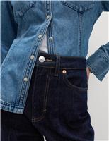 Premium Dart Detail Barrel Jeans