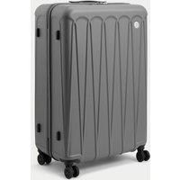 M&S Amalfi 4 Wheel Hard Shell Large Suitcase Charcoal