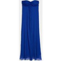 M&S Sheer Bandeau Maxi Dress Cobalt